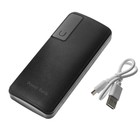 Внешний аккумулятор LuazON PB-16, 7500 мАч, 3 USB, 2 А, дисплей, фонарик, чёрный - Фото 9