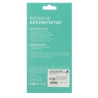 Внешний аккумулятор Luazon PB-26, 15600 мАч, 2 USB, 1/2 А, фонарик, чёрный - Фото 10