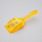 Совок для кошачьего туалета "Айша", желтый - Фото 3