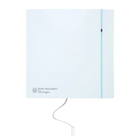 Вентилятор S&P SILENT-100 CMZ DESIGN, 220-240 В, бесшумный, 50 Гц, белый