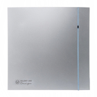 Вентилятор S&P SILENT-200 CZ SILVER DESIGN-3C, 220-240 В, бесшумный, 50 Гц, серебряный - Фото 1