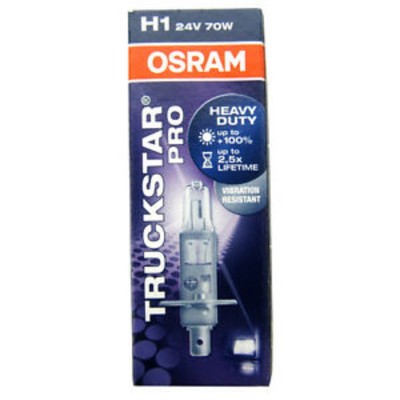 Лампа автомобильная Osram Truckstar Pro, H1, 24 В, 70 Вт, 64155TSP