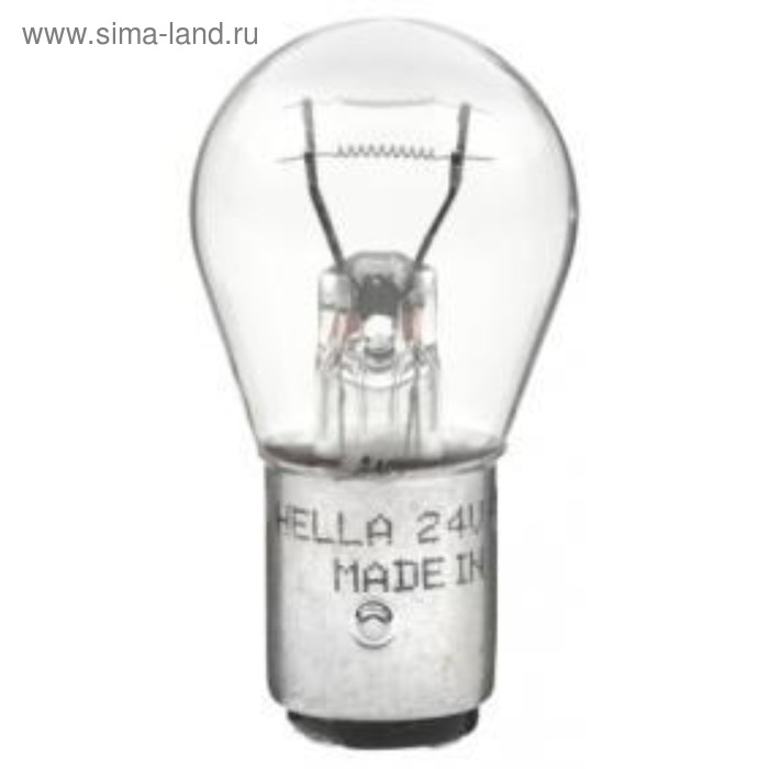 Лампа автомобильная Hella HD, P21/5W, 24 В, 21/5 Вт, 8GD 002 078-011 - Фото 1
