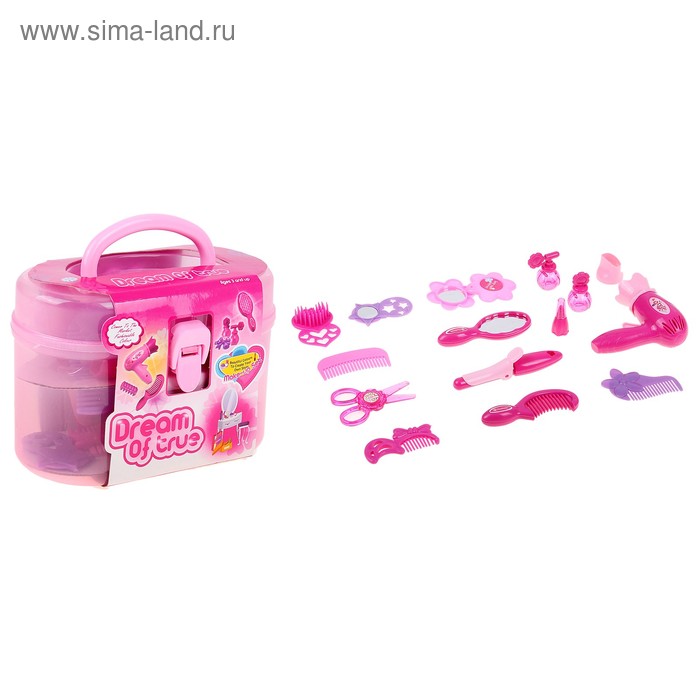 набор парикмахер с аксессуар в чемодане - Фото 1