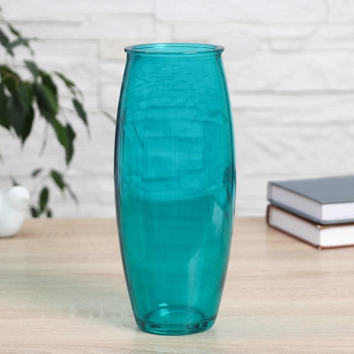 Ваза "Бирюза" d-7см, 9,5х23,5см - Фото 1