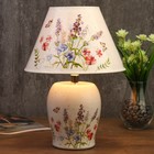 Лампа настольная 6793948/1 E14 40Вт "Полевые цветы" 25х25х34 см 4551332