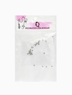 Кримп - зажимная бусина СМ-368, набор 30 шт. 2 мм, цвет серебро - Фото 3