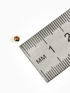 Кримп - зажимная бусина СМ-370, набор 30 шт. 3.2 мм, цвет золото - Фото 2