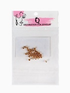 Кримп (зажимная бусина) СМ-370 (набор 30 шт.), 3.2 мм, цвет золото - Фото 3