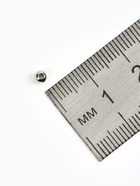 Кримп (зажимная бусина) СМ-370 (набор 30 шт.), 3,2 мм, цвет серебро - Фото 2