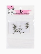 Кримп (зажимная бусина) СМ-370 (набор 30 шт.), 3,2 мм, цвет серебро - Фото 3