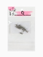 Кримп - зажимная бусина СМ-393, набор 20 шт. 4 мм, цвет серебро - Фото 3