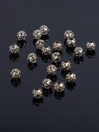 Кримп - зажимная бусина СМ-394, набор 20 шт. 5 мм, цвет серебро - Фото 4