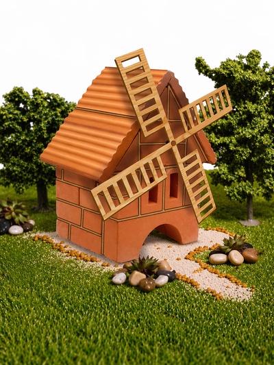 Конструктор Brickmaster керамический «Мельница»