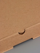 Коробка для пиццы, бурая, 30×30×4 см - Фото 3