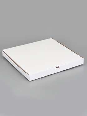 Коробка для пиццы, белая, 33?33?4 см (комплект 20 шт)