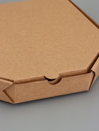 Коробка для пиццы, бурая, 25.5×25.5×3 см - Фото 2