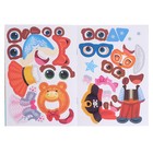 Наклейки набор «Новогодние аппликации», 2 шт. по 12 стр. - Фото 7