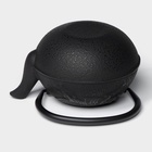 Чайник Доляна «Чёрный тигр», 700 мл, с ситом, эмалированное покрытие внутри, индукция, чугун, чёрный - Фото 5