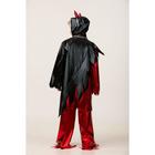Карнавальный костюм «Демон», куртка, брюки, ободок, р. 34, рост 140 см - Фото 2