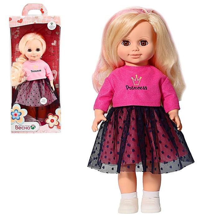 Кукла «Анна яркий стиль 2», со звуковым устройством, 42 см - фото 1905601044