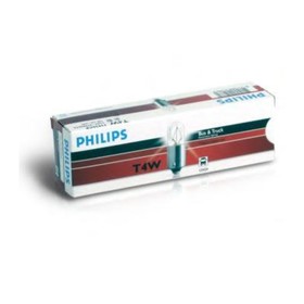 

Лампа автомобильная Philips MasterLife, T4W, 24 В, 4 Вт, 13929MLCP