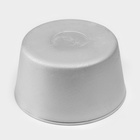 Хлебная форма, 18×18×9 см, средняя, круглая, цвет серебряный - Фото 3