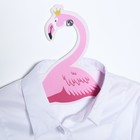 Вешалка для одежды "Розовый фламинго" - Фото 3