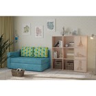 Стеллаж для детской комнаты ДМ9 млечный дуб с фотопечатью  (артикул 4664017)  большой выбор товаров оптом и в розницу по низким ценам с доставкой