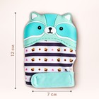 Прорезыватель рукавичка «Енотик», на липучке, цвет МИКС, Крошка Я - фото 20997707