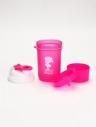 Шейкер спортивный «Доминируй, властвуй, приседай», розовый, с чашей под протеин, 500 мл - Фото 4
