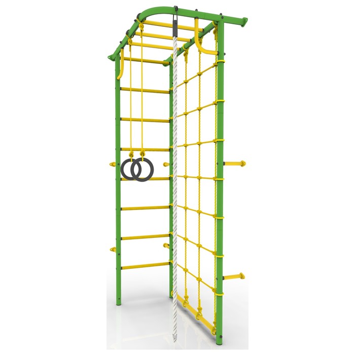 Сборка детских спортивных комплексов. Детский спортивный комплекс рукоход угловой Rokids. ДСК-7.С "рукоход-угловой" белый-серый /Rokids. № 15 С рукоходом детский спортивный комплекс. Шведская стенка угловая.