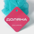 Мочалка для тела Доляна «Шар», 15 гр, цвет МИКС - Фото 6