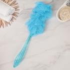 Мочалка на ручке Доляна, 41 см, цвет МИКС - Фото 1