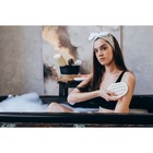 Мочалка для тела детская натуральная Доляна, с резинкой, 11.5×8 см, цвет МИКС - Фото 6