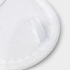 Мочалка для тела детская натуральная Доляна, с резинкой, 11.5×8 см, цвет МИКС - Фото 5