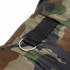 Комбинезон зимний для животных «Камуфляж», 3XL (ДС 36-38, ОГ 48-52 см, ОШ 36-37 см), микс - фото 20997864