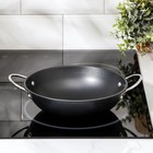 Сковорода-Wok «Мини», 1,4 л, d=20 см, антипригарное покрытие, цвет чёрный - Фото 5