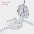 Вафельница Доляна «Венская вафля», d=18 см, алюминий - Фото 2