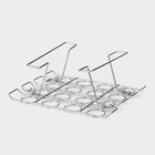 Подставка для мороженого и десертов KONFINETTA, 28×21×10 см, хромированная - Фото 4