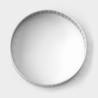 Форма перфорированная для выпечки Доляна «Круг», d=6 см, цвет серебристый - фото 4290598