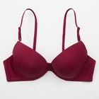 Бюстгальтер женский, цвет бордо, размер 85С (факт 80С) - Фото 1