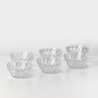 Набор стеклянных салатников Isfahan Glass Florence, d=11,5 см, 6 шт - фото 5948365