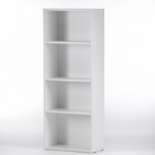 Шкаф – стеллаж «Клик Мебель. Лофт», 3 полки, 1284×244×500 мм, цвет белый - Фото 1