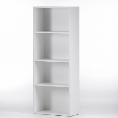 Шкаф – стеллаж «Клик Мебель. Лофт», 3 полки, 1284×244×500 мм, цвет белый