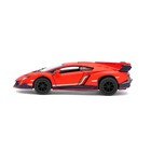Машина металлическая Lamborghini Matte Series, 1:38, открываются двери, инерция, цвет красный матовый - Фото 2