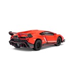 Машина металлическая Lamborghini Matte Series, 1:38, открываются двери, инерция, цвет красный матовый - Фото 3