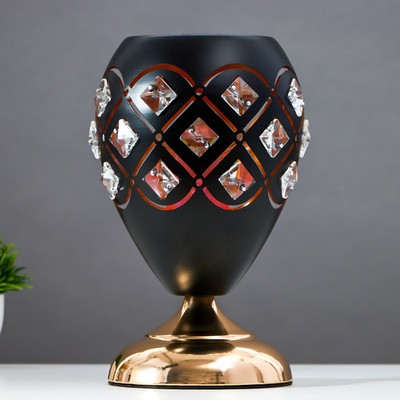 Аромасветильник сенсорный 7050056A/1 3 режима G4 20 Вт черный 14.5×14.5×27 см