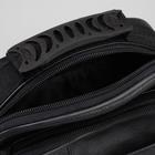 Ручка для сумки плоская, пластик, 12×3 см, на стропе 29 см, чёрная - Фото 5