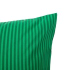 Наволочка 50х70 см Этель "Полосы", цвет зелёный, бязь, 125 гр/м2, 100% хлопок - Фото 2